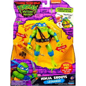 Tortugas Ninja Mutant Mayhem Ninja shouts Leonardo